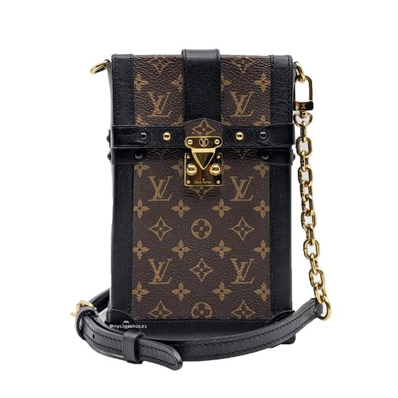 Louis Vuitton Handbags - SOLDLouis Vuitton Monogram Trunk Pochette Vertical